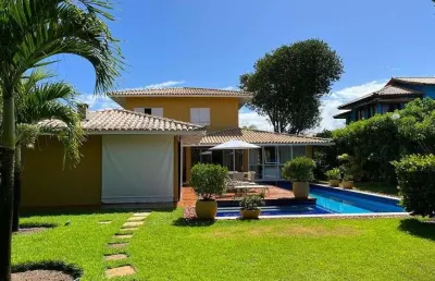 Casa alto luxo em sauípe com 4|4, 04g e 345m² (porteira fechada)