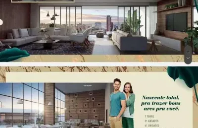 Apartamento no caminho das árvores com 4|4, 04g e 210m²