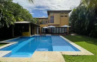 Casa alto padrão em sauípe com 4|4, 09g e 450m² (porteira fechada)