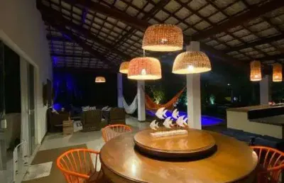 Casa sobrado em itacimirim com 5|4, 05g e 400m² | terreno 700m²