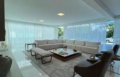 Casa em vilas do atlântico com 5|4, 04g e 1200m² | terreno de 3690m² (porteira fechada)