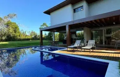 Casa em praia do forte com 6|4, 06g e 420m² | terreno 800m²