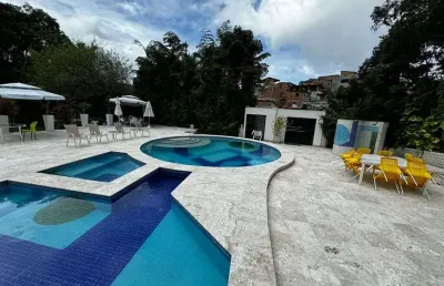 Casa em lauro de freitas com 3|4, 04g e 600m² e terreno de 4700m²