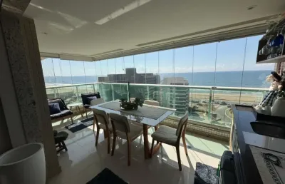 Excelente apartamento jd armação 3/4, sendo uma suíte, varanda, 3 garagens soltas