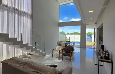 Linda casa em alphaville litoral norte 3 com quatro suítes bahia