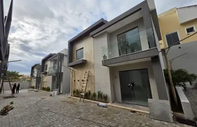 Excelente casa solta em condomínio fechado em vilas do atlântico / ipitanga