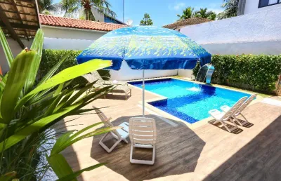 Casa de praia dos sonhos em guarajuba - um refúgio exclusivo no litoral baiano