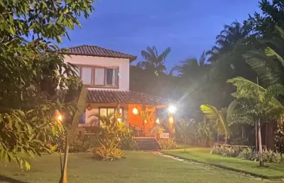 Linda casa na península de maraú – taipu de fora (próxima à barra grande)