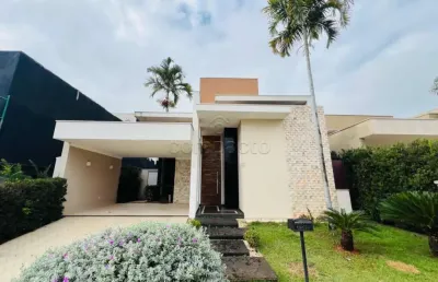 Casa térrea com 3 suítes e piscina para alugar - recanto do lago