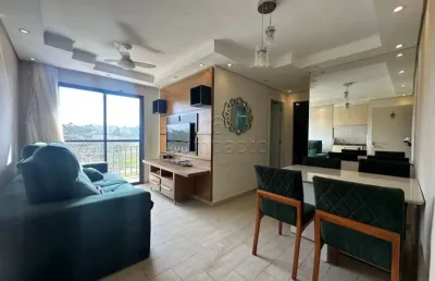 Apartamento mobiliado 2 quartos para alugar - jardim bosque das vivendas