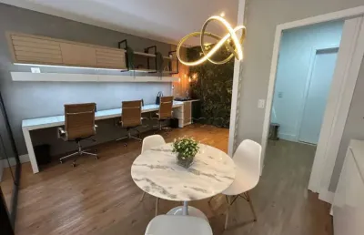 Sala comercial mobiliada e decorada para alugar, 46m² - navarro building