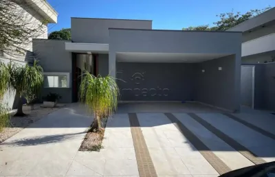 Casa térrea, 3 quartos, piscina, condomínio figueira ii, são josé do rio preto/sp