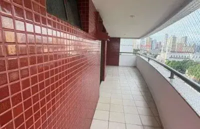 Fv01an - apartamento com 4 suítes, varanda em todo o apartamento - av. gentil bittencourt - nazaré