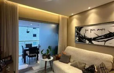 Ld vendo magnifico apartamento na marambaia com 3 quartos, 2 vagasno ed. piazza toscana