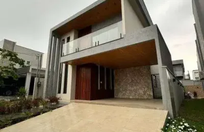 Casa de alto padrão a venda no condomínio jardins do lago em belém/pa