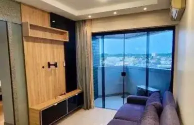 Alugo lindo apartamento mobiliado com 2 quartos no marco no ed rio verde