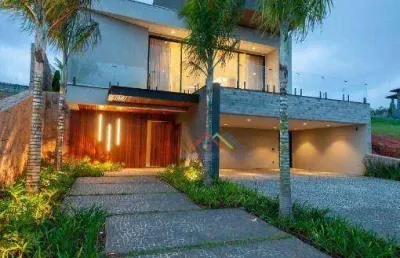 Casa com 4 dormitórios à venda, 360 m² por r$ 3.600.000 - condomínio vale das águas - bragança paulista/sp