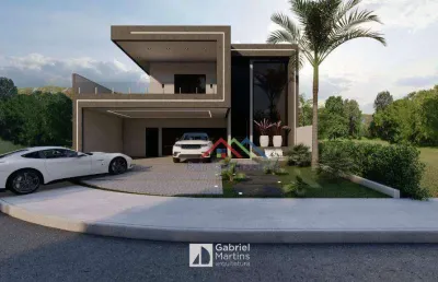 Casa com 3 dormitórios à venda, 220 m² por r$ 1.830.000 - residencial euroville ii - bragança paulista/sp