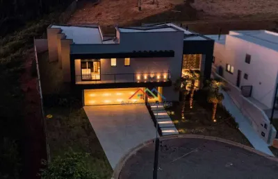 Casa com 3 dormitórios à venda, 272 m² por r$ 3.000.000 - condomínio residencial campos do conde - bragança paulista/sp