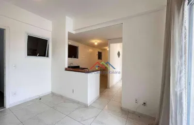 Apartamento com 2 dormitórios para alugar, 50 m² por r$ 2.700/mês - centro - bragança paulista/sp