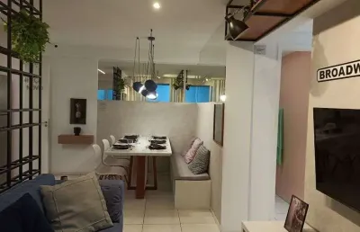 Apartamento para venda possui 53 metros quadrados com 2 quartos no recreio dos bandeirantes