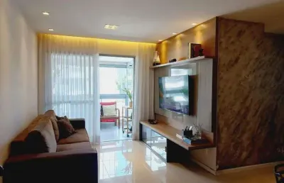 Apartamento para venda possui 91 metros quadrados com 3 quartos