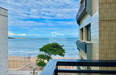 Apartamento com 2 quartos à venda na avenida beira mar, 2096, praia do morro, guarapari por r$ 850.000