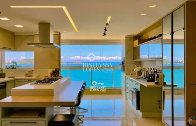 Apartamento com 3 quartos à venda na avenida beira mar, 2870, praia do morro, guarapari por r$ 1.750.000