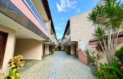 Casa em condomínio fechado com 3 quartos à venda na avenida barcelona, 149, praia do morro, guarapari por r$ 480.000