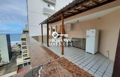 Cobertura com 5 quartos à venda na jacy de oliveira, 23, praia do morro, guarapari por r$ 1.200.000