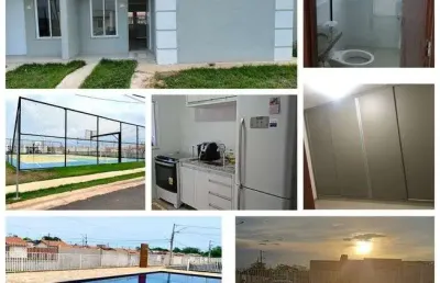Condomínio athenas casa 2 quartos 1 suíte loteamento bom jesus - cuiabá - mt