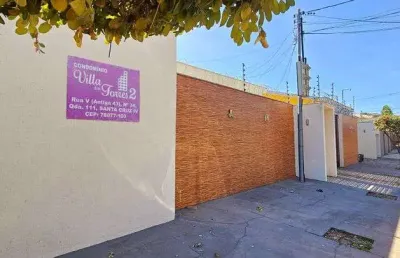 Condomínio villa das torres 2 quartos 1 suíte bairro santa cruz - cuiabá - mt