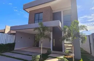 Sobrado 4 suítes sendo 1 com closet condomínio primor das torres cuiabá-mt