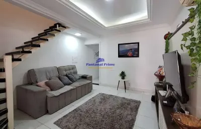 Sobrado para venda em condomínio fechado - residencial shangri-lá em cuiabá
