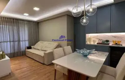 Apartamento mobiliado para locação edifício upper em cuiaba/mt