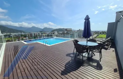 Ubatuba, centro - apartamento com 03 dormitórios, sendo 01 suíte com área de lazer.