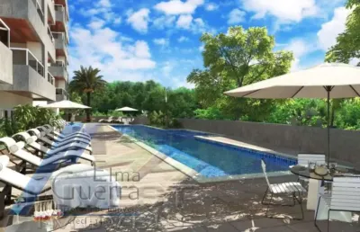 Ubatuba, centro - apartamento em construção com 03 dormitórios, sendo 01 suíte e área de lazer.