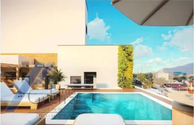 Ubatuba, itaguá - apartamento em construção com 02 dormitórios, sendo 01 suíte.
