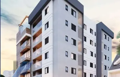 Ubatuba, itaguá - apartamento em construção com 03 dormitórios, sendo 01 suíte.