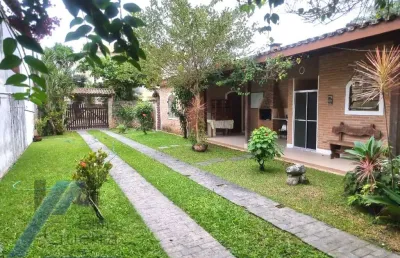 Ubatuba, itaguá - casa mobiliada com 02 dormitórios.