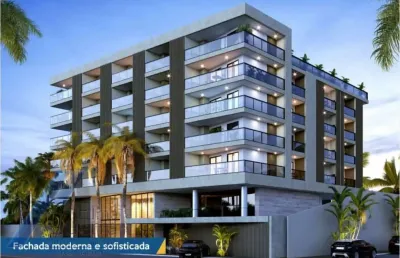 Ubatuba, saco da ribeira - apartamento studio em construção com 01 dormitório.