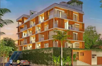 Ubatuba, tenório - em construção, apartamento cobertura com 03 suítes com sacadas e área de lazer.