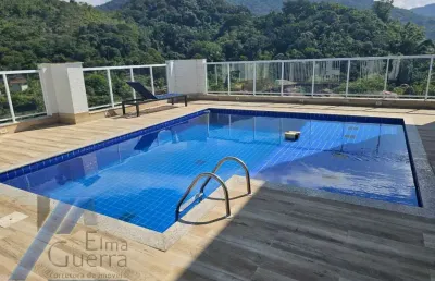Ubatuba, praia das toninhas - apartamento com 2 dormitórios sendo 01 suíte, com área de lazer.