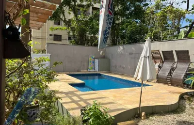 Ubatuba, itaguá - casa tipo sobrado com ótima localização, 03 dormitórios sendo 01 suítes e área lazer.