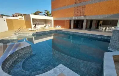 Ubatuba, itaguá - apartamento 50 metros do mar com 03 dormitórios, sendo 01 suíte e área de lazer.