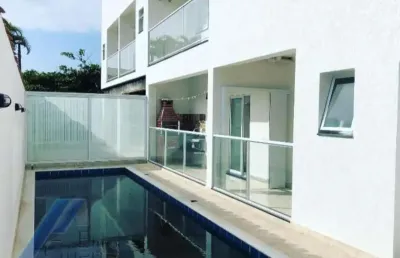 Ubatuba, praia do sapê - apartamento com 01 dormitório e área de lazer.