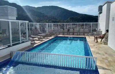 Ubatuba, praia das toninhas - apartamento com 2 dormitórios sendo 01 suite, com área de lazer.