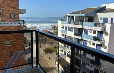 Ubatuba, praia grande - apartamento cobertura duplex com 03 dormitórios, sendo 01 suítes, a 50 metros do mar!