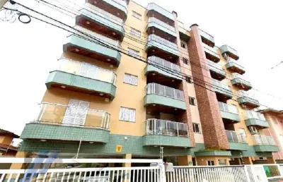 Ubatuba, itagua - apartamento de 02 dormitórios sendo 01 suíte e área de lazer.