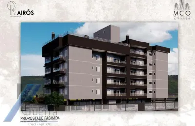 Ubatuba, centro - apartamento em construção com 01 suíte e área de lazer.